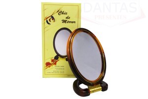 Espelho de Mesa Oval 20,5x10,5cm - Dantas