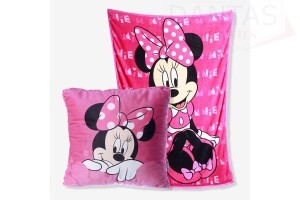 Kit Almofada e Manta Minie - Zona Criativa