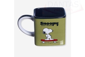 Caneca Cubo Basic Beagle 300ml - Zona Criativa