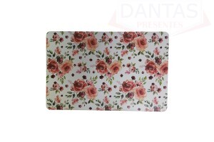 Lugar Americano Rosas Vermelhas 43cm - Etilux