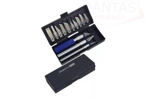 Estilete de Precisão com 3 Cabos e 13 Laminas - Western