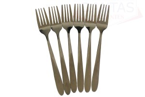 Garfo em Aço Inoxidavel 6 peças 19cm - MegaGift