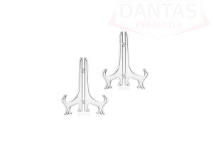 Suporte de Plástico para Pratos com 2 Unidades - Top Rio