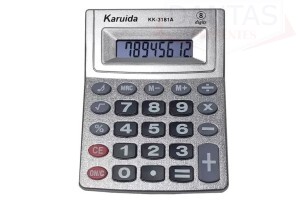Calculadora Eletronica Média com Fonte Interna 12,5cm