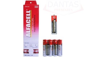 Pilha Alfacell AA (Comum) 60 unidades