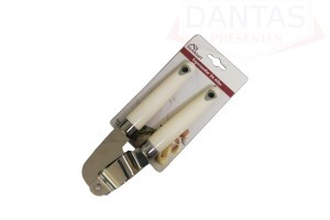 Espremedor de Alho em Aço Inox 20cm - Megagift