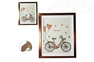 Porta Retrato de Plástico Sortido 10x15cm - Rio Master