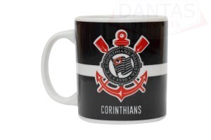 Caneca Porcelana 320ml - Corinthians