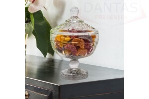 Potiche de Cristal Transparente Oregon - Wellmix