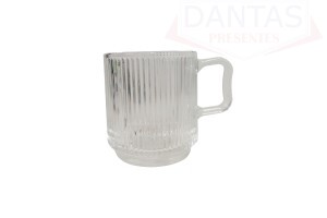 Caneca de Vidro 370ml - EmCasaTem