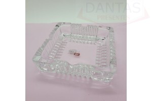 Cinzeiro Quadrado de Vidro - Imporiente