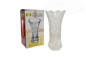 Vaso Decorativo de vidro 19,5cm - Casita