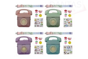 Squeeze Infanti Telefone de Plástico 400ml - Dantas