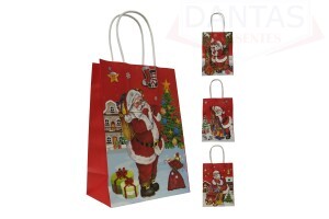 Embalagem para Presente de Natal 12 peças 26cm - Dantas