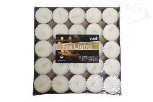 Mini Vela Decorativa 50 peças - Dantas