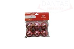 Bola Esp Lisa 4cm com 6 Peças - Rio Master