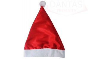 Gorro Papai Noel Cetim 30,5cm x 40,5cm - Rio Master