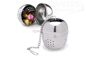 Filtro / Infusor De Chá E Ervas Inox Peneira Coador