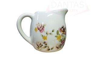 Leiteira Le Jar de Porcelana florida 245ml