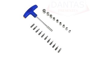 Kit Chave Tipo T 21 peças