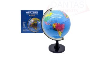 Globo Terrestre 20cm - Western