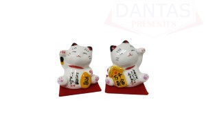 Enfeite Gato da Sorte 8x7cm - Dantas