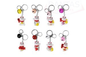 Chaveiro Gato da Sorte Sortido - Dantas