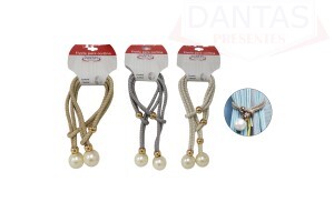 Kit Retentor de Cortina 02 peças - Dantas