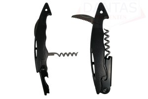 Saca Rolhas Com 2 Estágios Abridor Garrafa Vinho