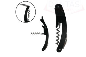 Saca Rolhas Com 2 Estágios Abridor Garrafa Vinho