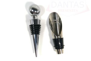 Bico Dosador C/ Tampa Garrafa De Vinho Tampa Rolha Corta Gotas Em Inox