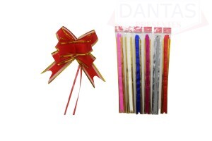 Laço Facil Borda Dourada 3x46cm - Dantas