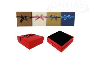 Caixa de Presente sortida 9x9x3cm - Dantas