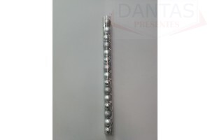 BOLA MISTA FOSCA/ LISA/ GLITTER 3CM PR C/ 15 PEÇAS