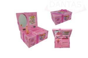 Caixa de Musica Rosa - Dantas