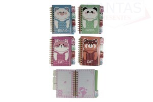 Bloco de anotação cores sortidas 80 folhas - Dantas