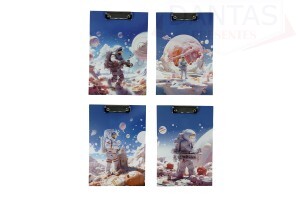 Prancheta astronaltas sortidos 31,5cm - Dantas