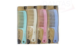 Pente dente largo para pentar cabelo 23,5cm  Dantas