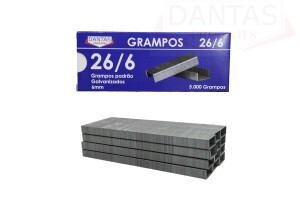 Grampo de Metal para Grampeador 26/6 - Dantas