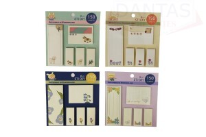 Kit Bloco de Notas Sortidos Unidades 1 Cartela - Dantas