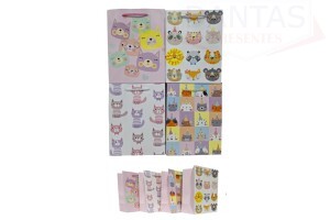 SACOLA DE PRESENTE 12 UNIDADES