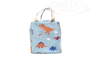 Bolsa Térmica Dinossauro 23x22x15cm - Dantas