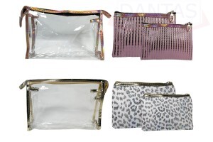 Necessaire com 2 Peças 22,5cm - Dantas