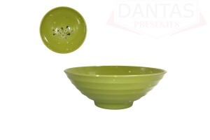 TIGELA REDONDA DE MELANINA  20CM DE  DIMETRO