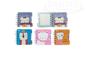 BLOCO DE ANOTAÇOES BICHINHOS 60 FOLHAS