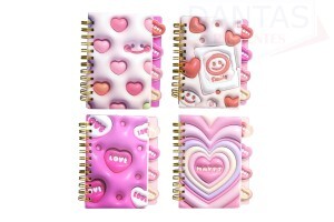 Bloco de anotações Pautado 80 folhas 11,5cm - Dantas