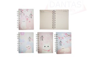 Bloco de Anotações Gatinho 14,2cm 110 folha - Dantas