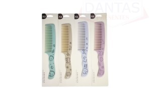 Pente de Cabelo Colorido com Cabo 20cm - Dantas