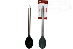 Colher de Silicone Cabo de Inox 33,5cm