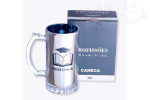 CANECA DE CHOP 450ML ELETROSTATICA PROFISSOES PROFESSOR